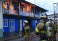 Fire in Calidonia: 38 families affected and no one injured