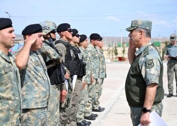 Leadership of Ministry of Defense visits FOB of OCC company of the Military Police Department (PHOTO/VIDEO)