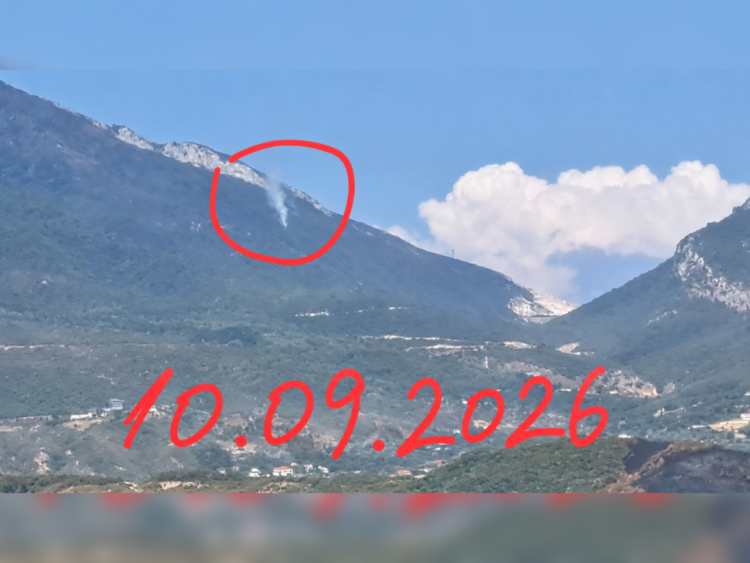 PHOTO NEWS/ Dajt mountain is on fire again. Who is trying to burn it at all costs? – Shqip.com