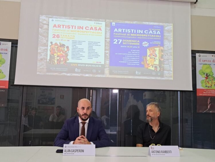 Artists in the House returns to Montegiardino: two days of micro-shows in houses, courtyards and squares