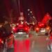 View from the streets of Pristina, a large number of protesters are heading back towards the EULEX offices