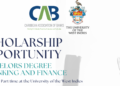 Joint CAB, UWI scholarship launched for banking professionals