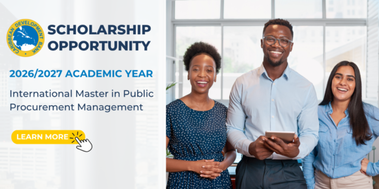 Caribbean Development Bank opens applications for two fully funded procurement scholarships