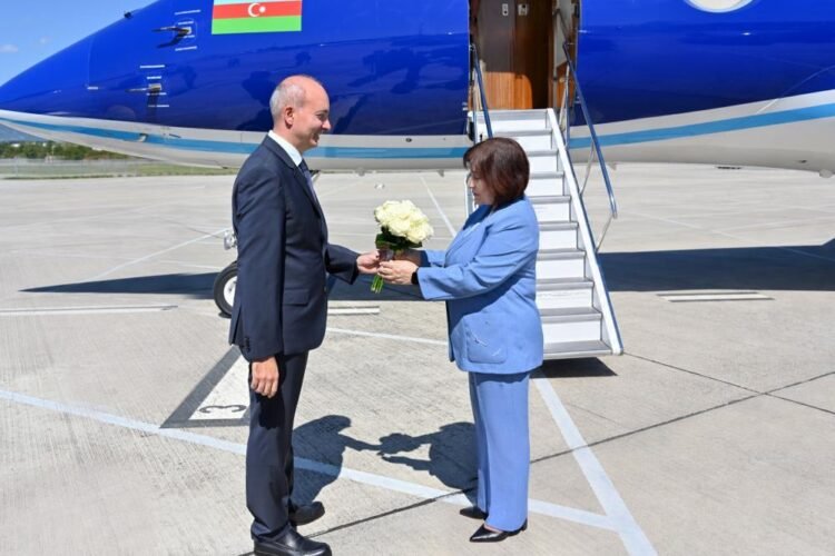 Speaker of Azerbaijani Parliament arrives in Switzerland on working visit