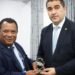 SHALVA PAPUASHVILI THANKED THE SPEAKER OF THE PARLIAMENT OF NAURU FOR WITHDRAWING RECOGNITION OF ABKHAZIA AND THE TSKHINVALI REGION