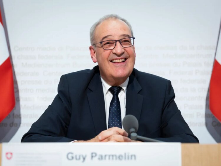 Swiss president calls for generational change in his succession