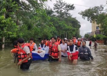 111 Dawei Flood Families Receive MRCS Relief