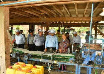 Agricultural, Infrastructure, and Research Projects inspected in PutaO
