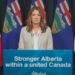 In televised address, Alberta premier says referendum provides ‘clear mandate’