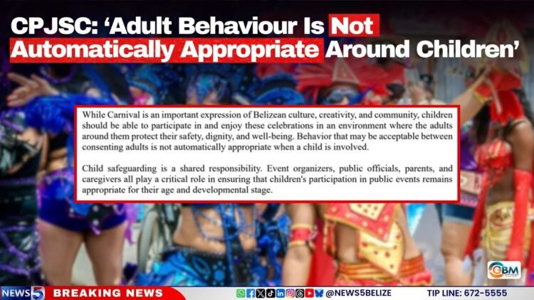 CPJSC: ‘Adult Behaviour Is Not Automatically Appropriate Around Children’