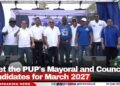 Meet the PUP’s Mayoral and Council Candidates for March 2027