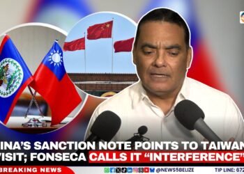 China’s Sanction Note Points to Taiwan’s Visit; Fonseca Calls it “Interference”