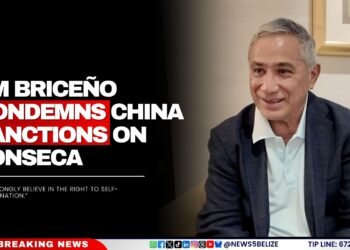 PM Briceño Condemns China Sanctions on Fonseca