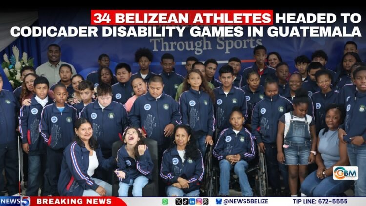 34 Belizean Athletes Headed to CODICADER Disability Games in Guatemala