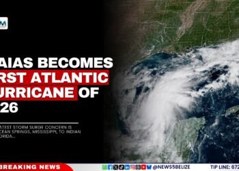 Isaias Becomes First Atlantic Hurricane of 2026