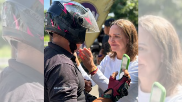 María Corina Machado toured La Guaira for the first time after her return