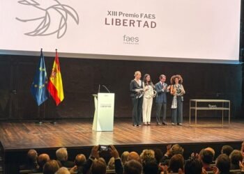 Award: Rosa María Payá receives the FAES Freedom Award in Madrid