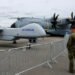 Military surveillance drone of five tons flies for the first time over Denmark