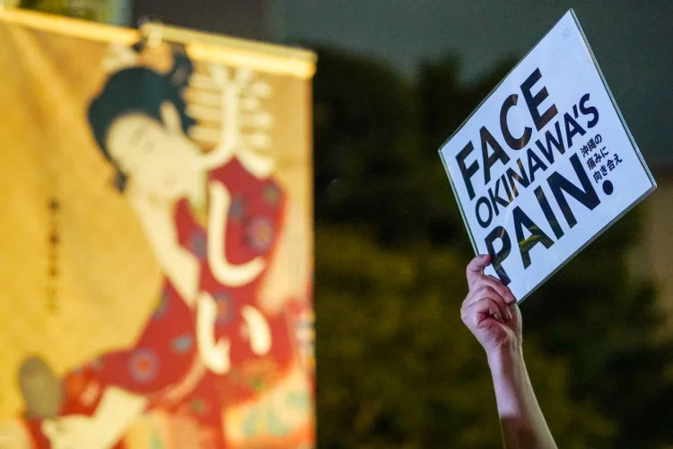 Woman’s killing stirs a long-simmering rage over U.S. military in Okinawa