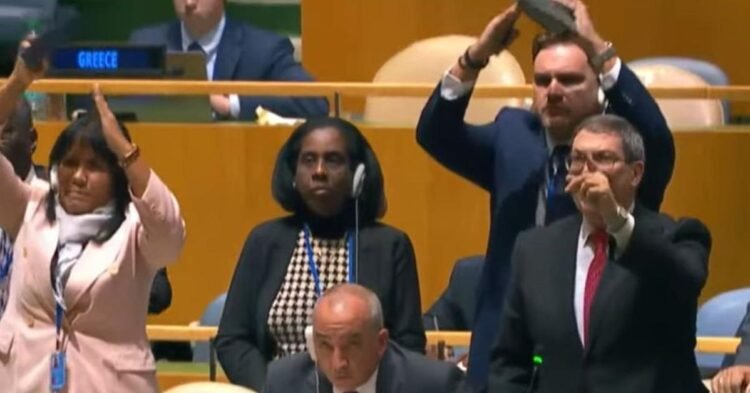 UN: Bruno Rodríguez leads an act of repudiation against Mike Waltz at the UN