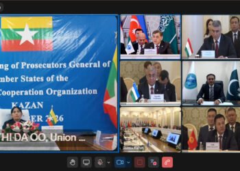 Myanmar virtually attends 24th SCO Prosecutors-General Meeting