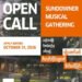 Sundowner Musical Gathering Opens Its Call