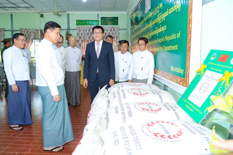 APTERR Programme-3 Delivers 164 Tonnes of Chinese Rice to MDY