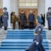 His Majesty arrives in Kazakhstan