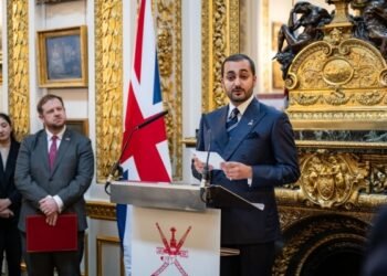 Sayyid Theyazin and Prince William named British Omani Society patrons