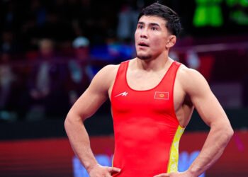 Asian Games in Japan: Wrestler Razzak Beyshekeev lost in the semi-finals and will now fight for bronze