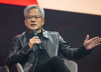 Nvidia CEO urges German manufacturers to adopt AI, saying digital tech won’t replace heavy industry