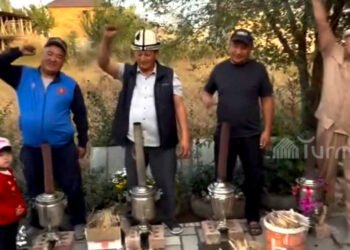 “Whose samovar will boil faster?”: A competition between neighbors was held in the village of Kashka-Bash