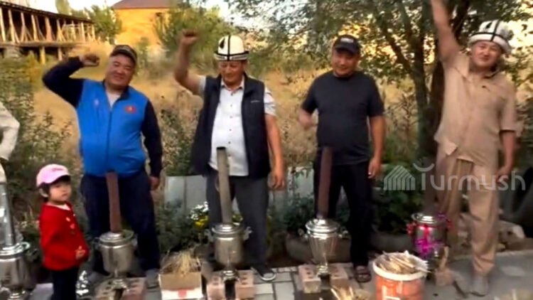 “Whose samovar will boil faster?”: A competition between neighbors was held in the village of Kashka-Bash