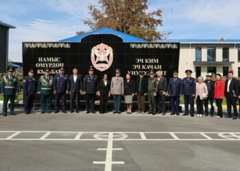 Military unit 7702 of the Internal Troops of the Ministry of Internal Affairs celebrated its 60th anniversary
