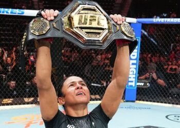 Brazilian Natalia Silva won the UFC championship belt, which previously belonged to Valentina Shevchenko