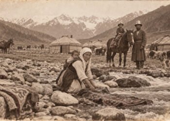 A woman is the mistress of the house: how the life of the Kyrgyz people saw it 125 years ago