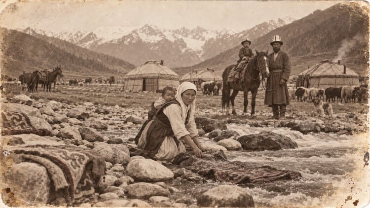 A woman is the mistress of the house: how the life of the Kyrgyz people saw it 125 years ago