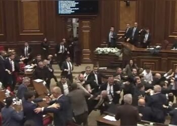 A mass fight between deputies took place in the Armenian parliament. Video – CentralAsia.media