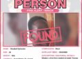 UPDATE: (FOUND) Missing Person Alert Pink – Shrakel Sylvester
