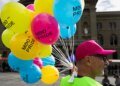 Mental health campaigners gather in Bern for Swiss Mad Pride