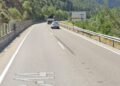 Detention on the C-14 due to an accident with three minor injuries in Ribera d’Urgellet