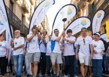 The Special Olympics torch arrives in Andorra la Vella tomorrow