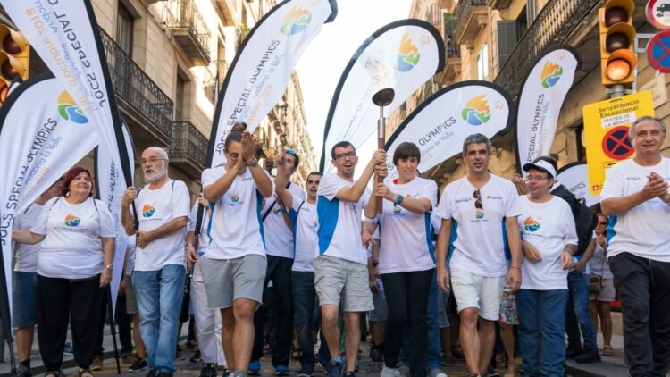 The Special Olympics torch arrives in Andorra la Vella tomorrow