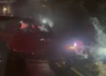 Accident with two vehicles involved in La Trava, in Canillo, Andorra