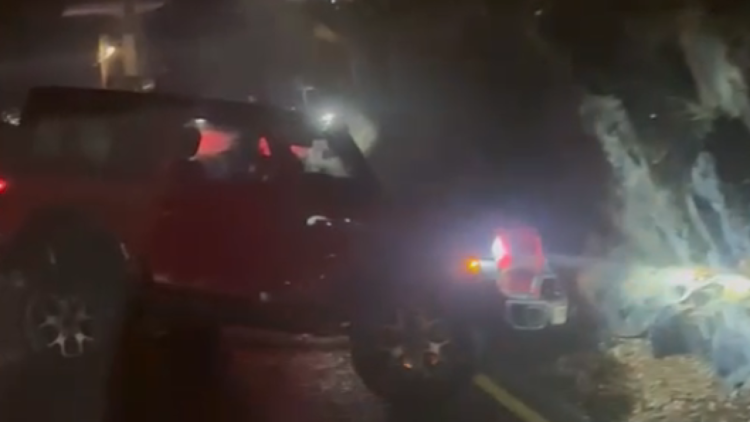 Accident with two vehicles involved in La Trava, in Canillo, Andorra