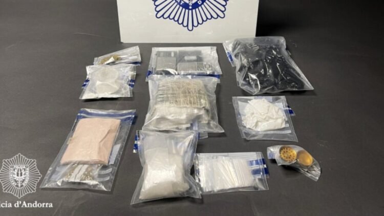 Crime in Andorra: the police locate drugs ready to be sold in a flat in the capital
