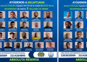‘Mongolo’ and ‘Guajiro’, fugitives for whom President De La Espriella ordered the departure of the Santa Marta Police commander: there is a reward