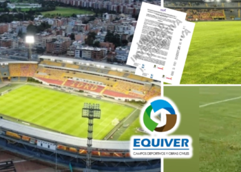 These are the partners and contracts of the firm in charge of maintaining the El Campín grass: they have also operated in Barranquilla and Cali