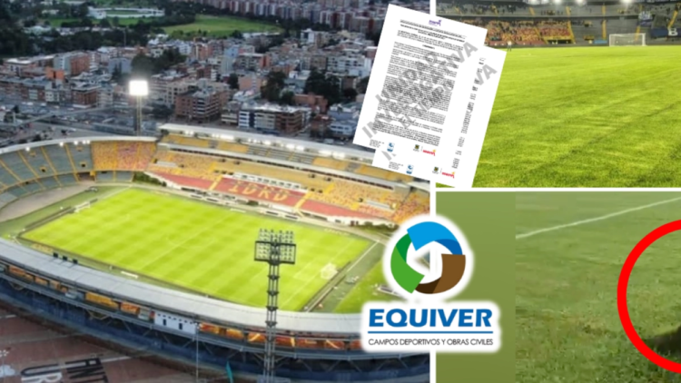 These are the partners and contracts of the firm in charge of maintaining the El Campín grass: they have also operated in Barranquilla and Cali