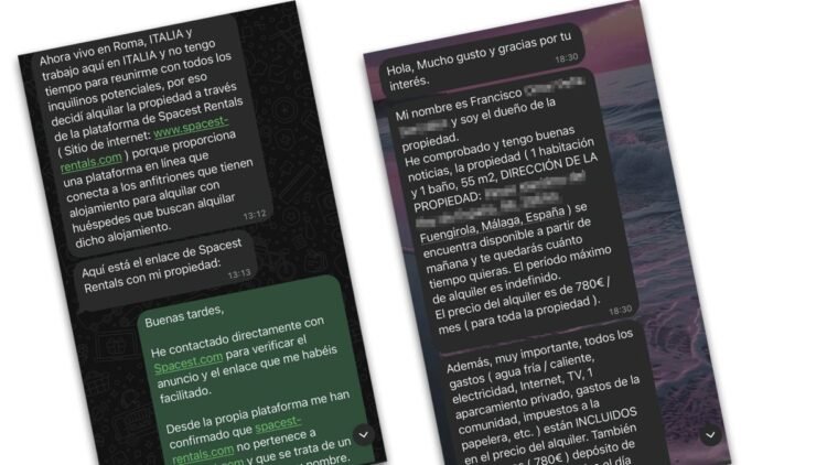 Scam attempt with a fake rental flat in Andorra: they asked him for 700 euros to reserve it